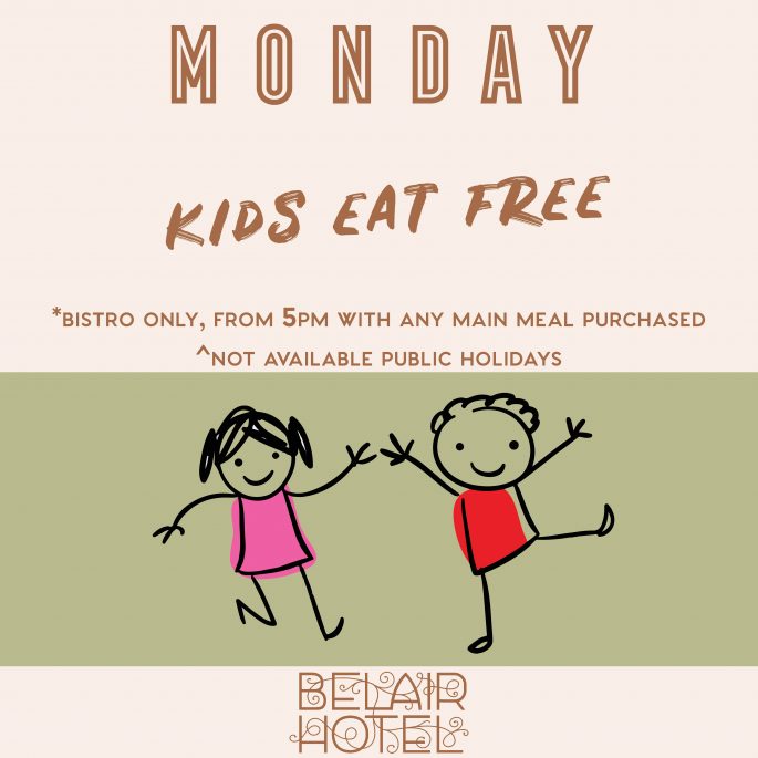 kids eat free square