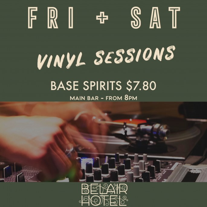 FRI + SAT DJ